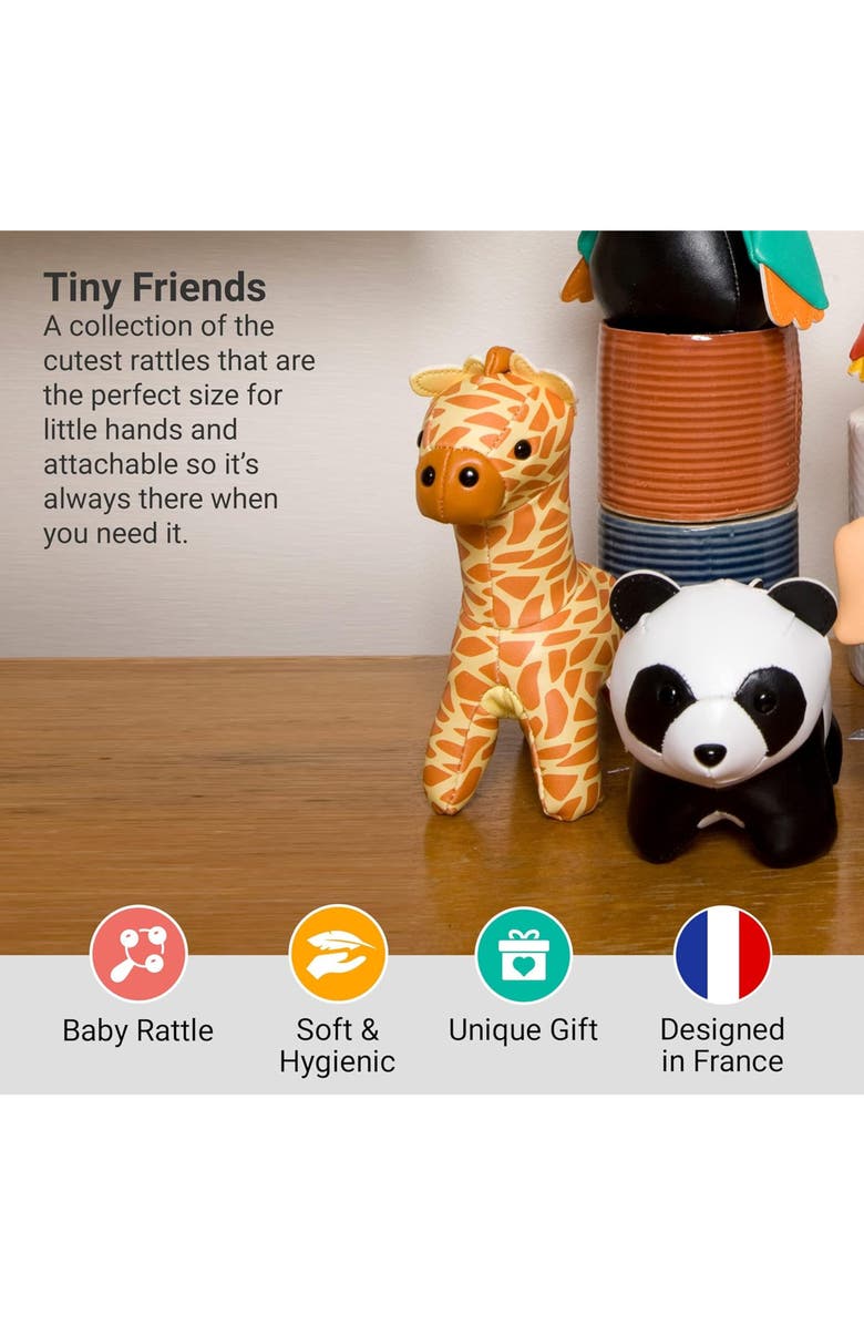 Little Big Friends Tiny Friend Gina Giraffe Stuffed Animal, Alternate, color, Multi