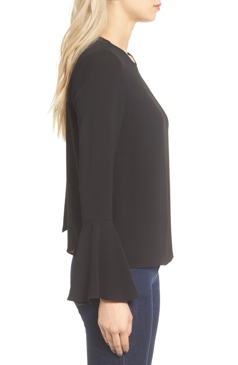 WAYF Winning Hand Bell Sleeve Top, Alternate, color,