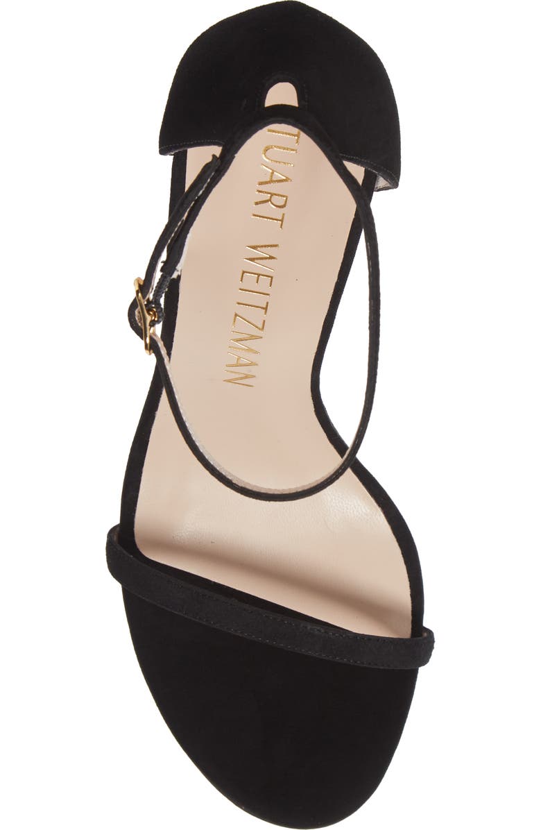 Stuart Weitzman Nudistsong Ankle Strap Sandal, Alternate, color,