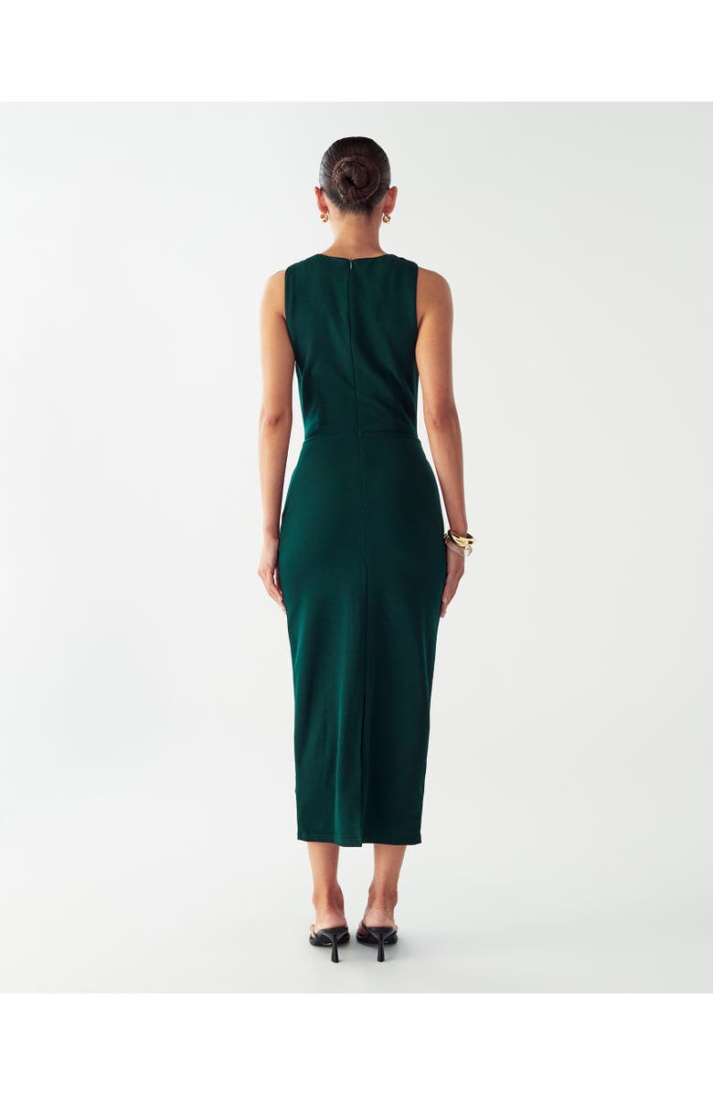 WILLA Aleda Midi Dress, Alternate, color, Emerald