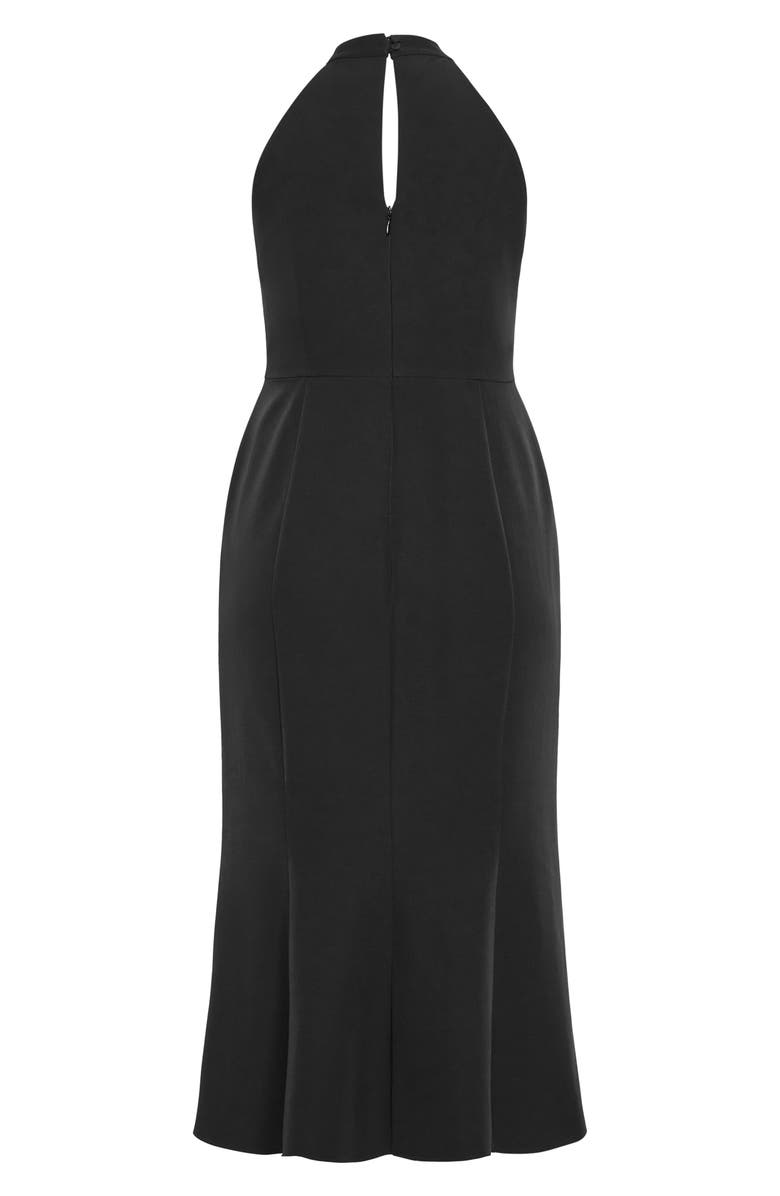 City Chic Iliana Keyhole Sleeveless Dress, Alternate, color, 