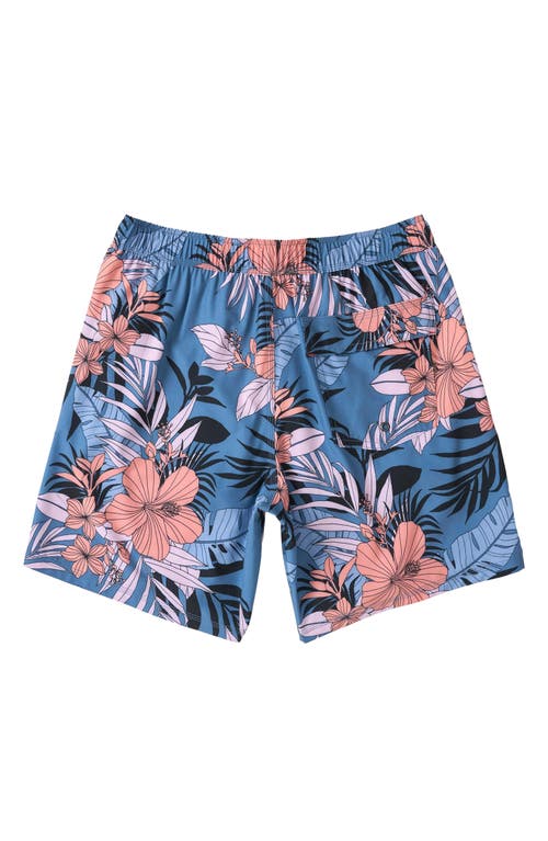 Saxx Oh Buoy 2n1 7-inch Volley Swim Trunks In Blue