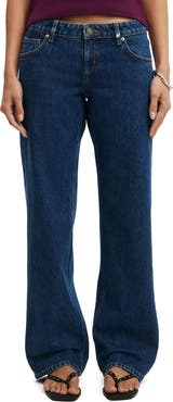 Cotton On Low Rise Straight Leg Jeans