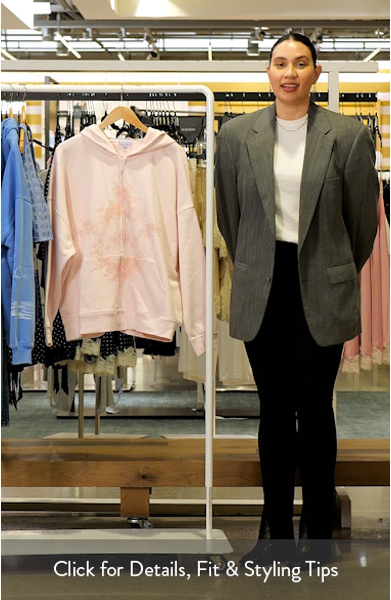 Oversized Zip Hoodie, sales video thumbnail