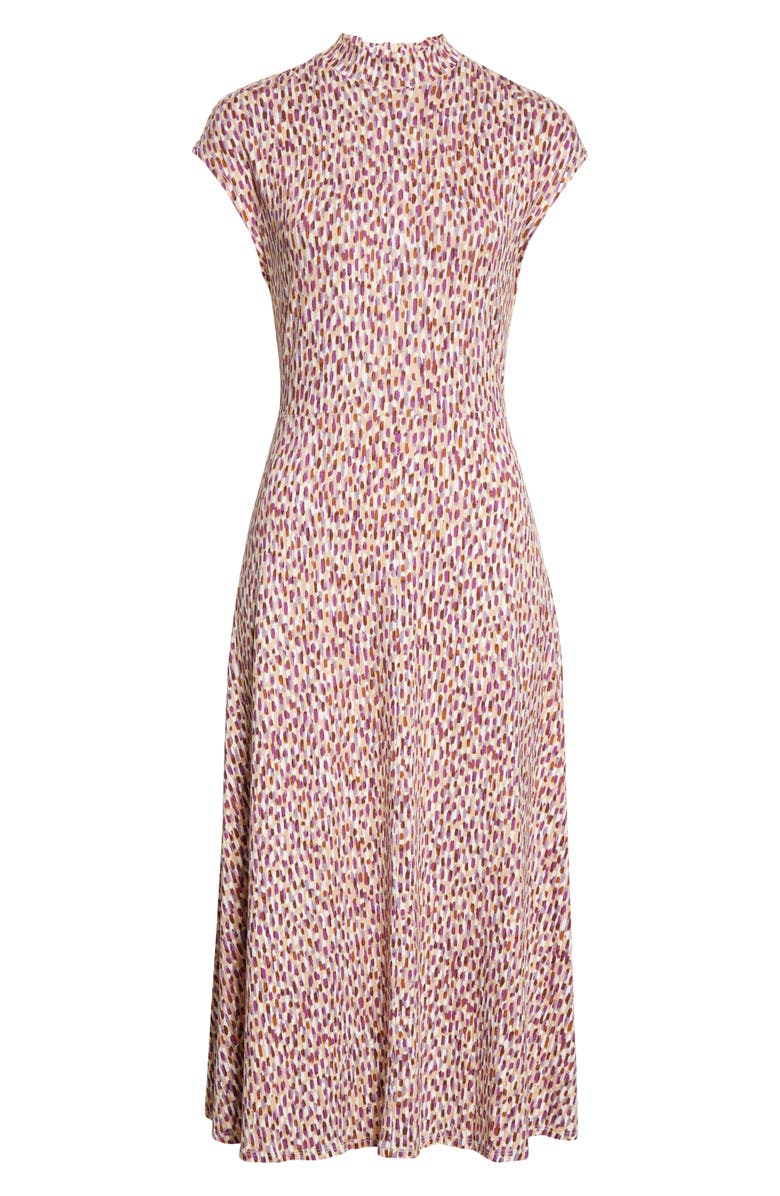 BOSS Ellira Print Midi Dress, Alternate, color, 