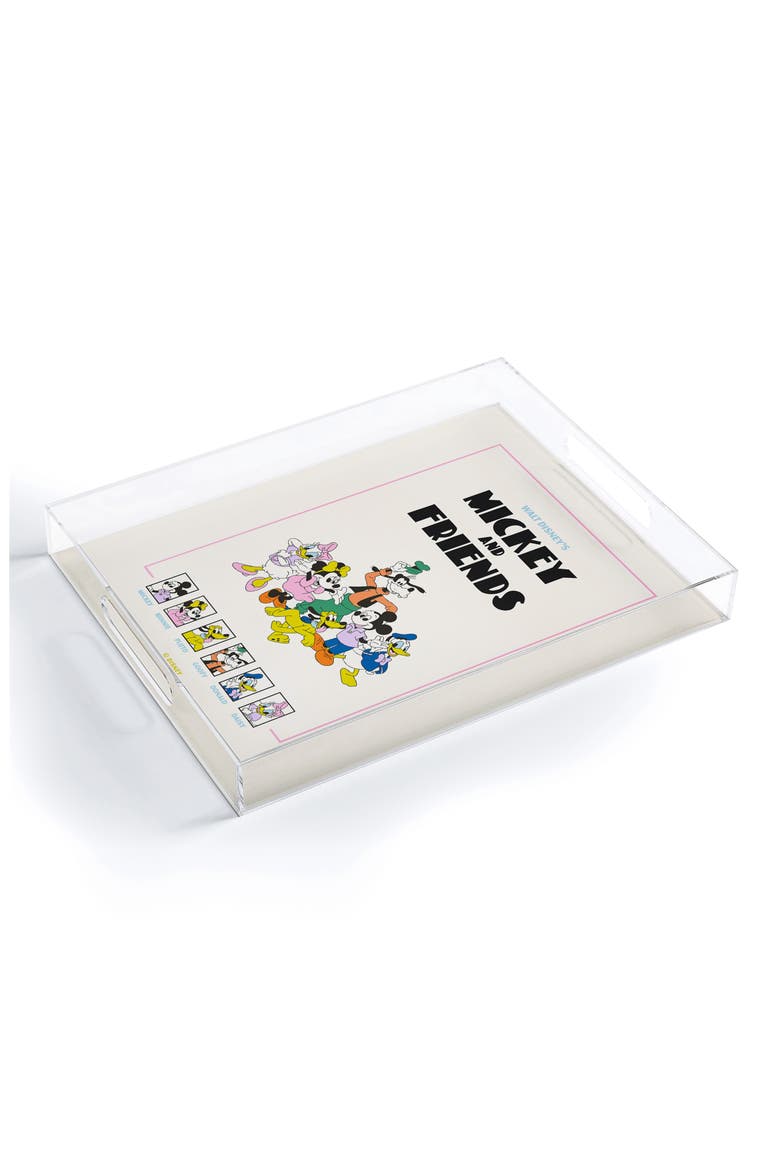 Disney x Society6 Sensational 6 Acrylic Tray (Nordstrom Exclusive), Main, color, IVORY