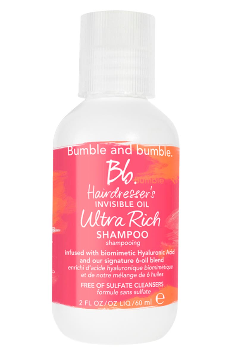 Bumble and bumble. Hairdresser's Invisible Oil Ultra Rich Shampoo, Alternate, color, 