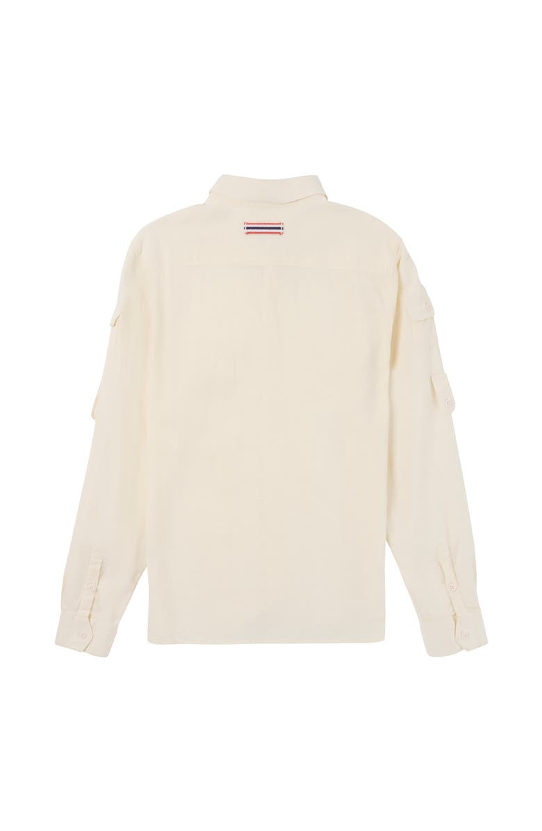Amundsen Traveller's Linen Shirt Mens, Alternate, color, Natural