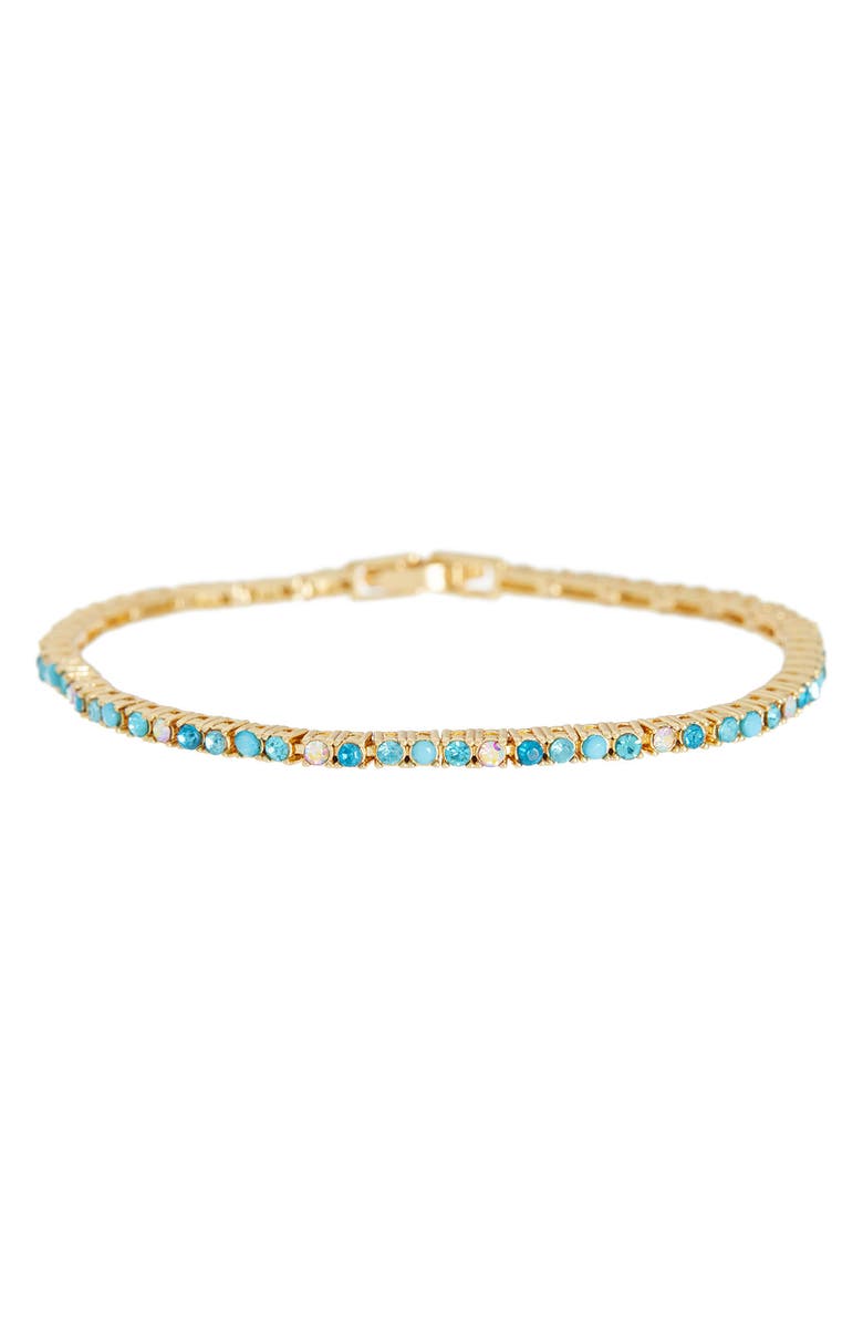 BaubleBar Bennett Tennis Bracelet, Main, color, 