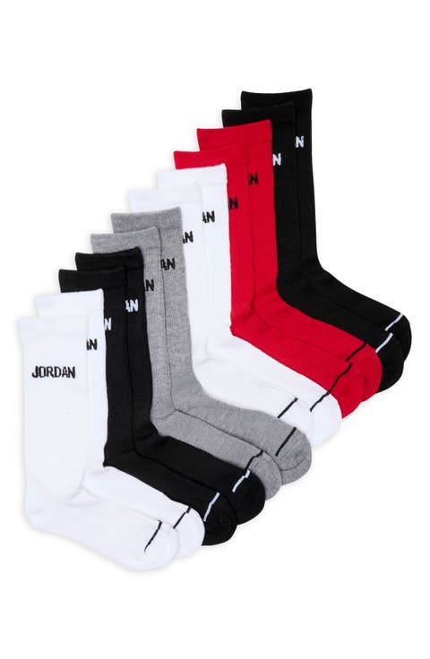 Kids' Jumpman 6-Pack Crew Socks (Big Kid)