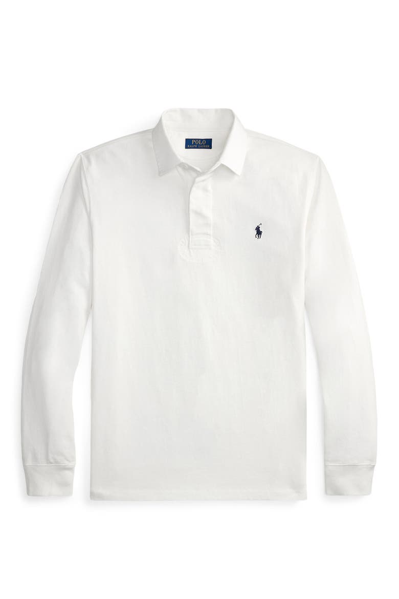 The Iconic Rugby Shirt, Alternate, color, CREAM