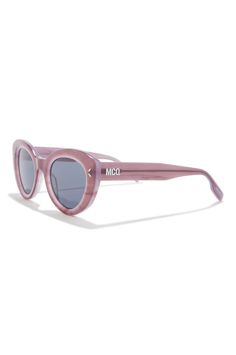 48mm Cat Eye Sunglasses, Alternate, color, VIOLET VIOLET GREY