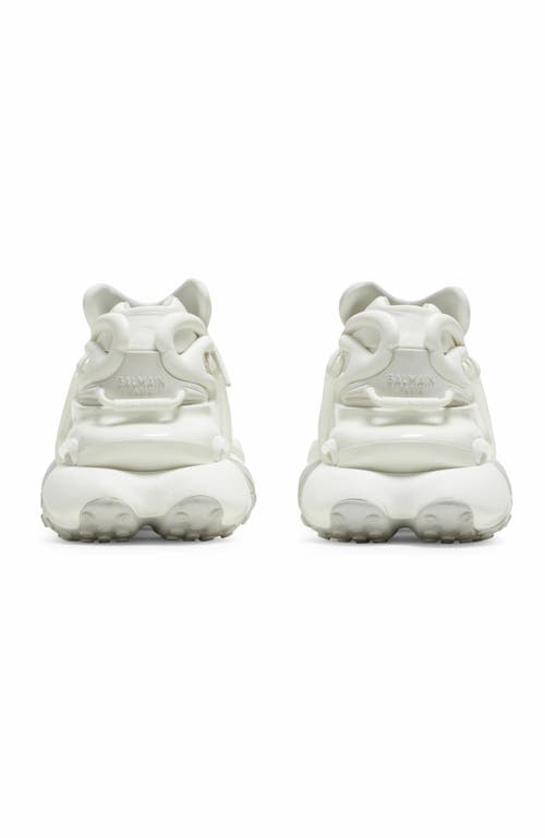 Balmain Unicorn Trainers In Neoprene And Leather