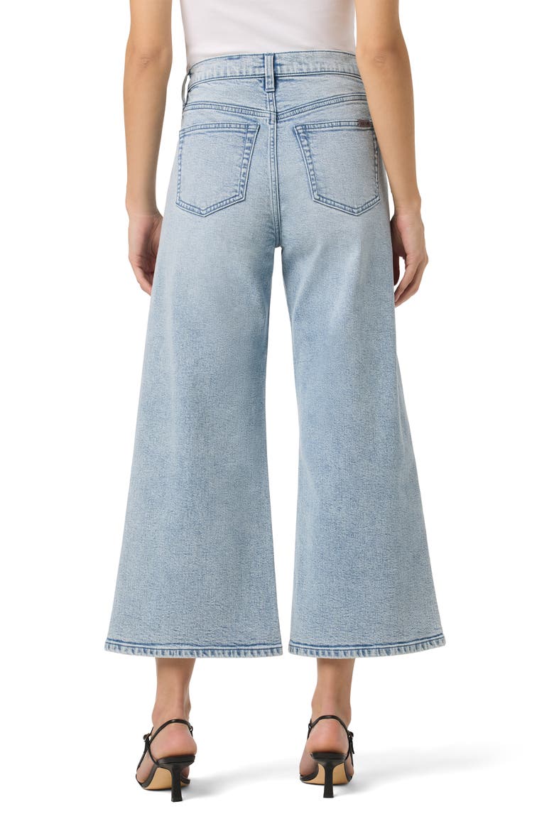 High Waist Ankle Wide Leg Crop Jeans, Alternate, color, KATIMA