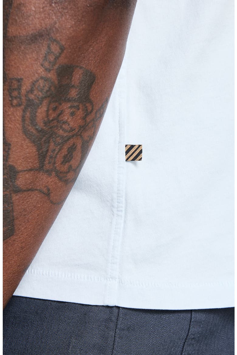 Washed Organic Cotton Pocket T-Shirt, Alternate, color, AIR BLUE