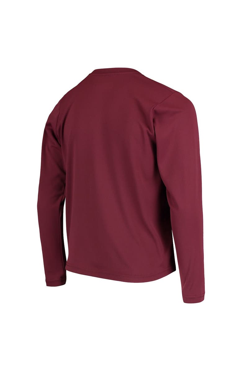 Columbia Youth Maroon Texas A&M Aggies PFG Terminal Tackle Long Sleeve Omni-Shade T-Shirt, Alternate, color, Maroon