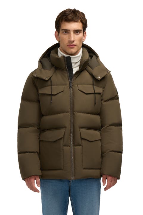 Miles Midweight Puffer Jacket with Removable Hood