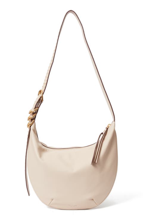 Medium Mercer Leather Hobo Bag