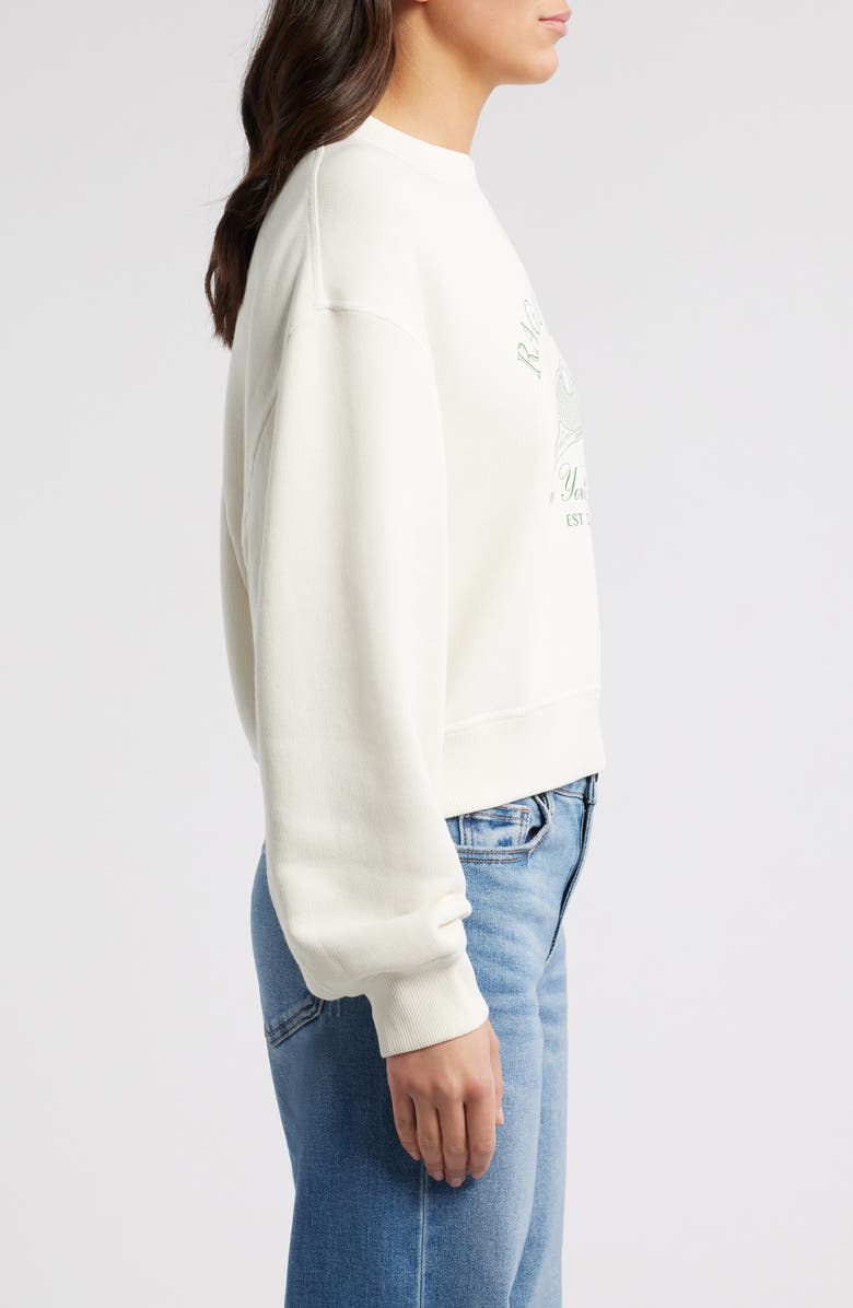 rag & bone Raquet Graphic Sweatshirt, Alternate, color, 