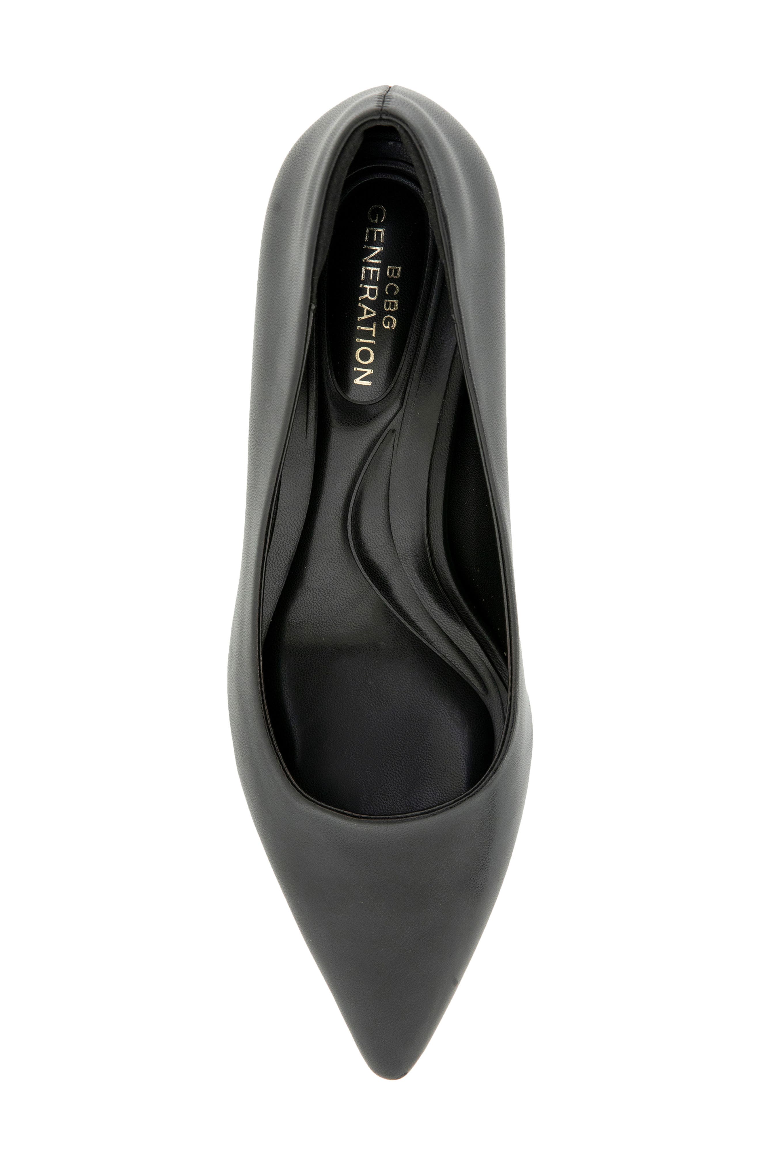 BCBGeneration Daven Pointed Toe Kitten Heel Pump - Wide Width Available, Alternate, color, 