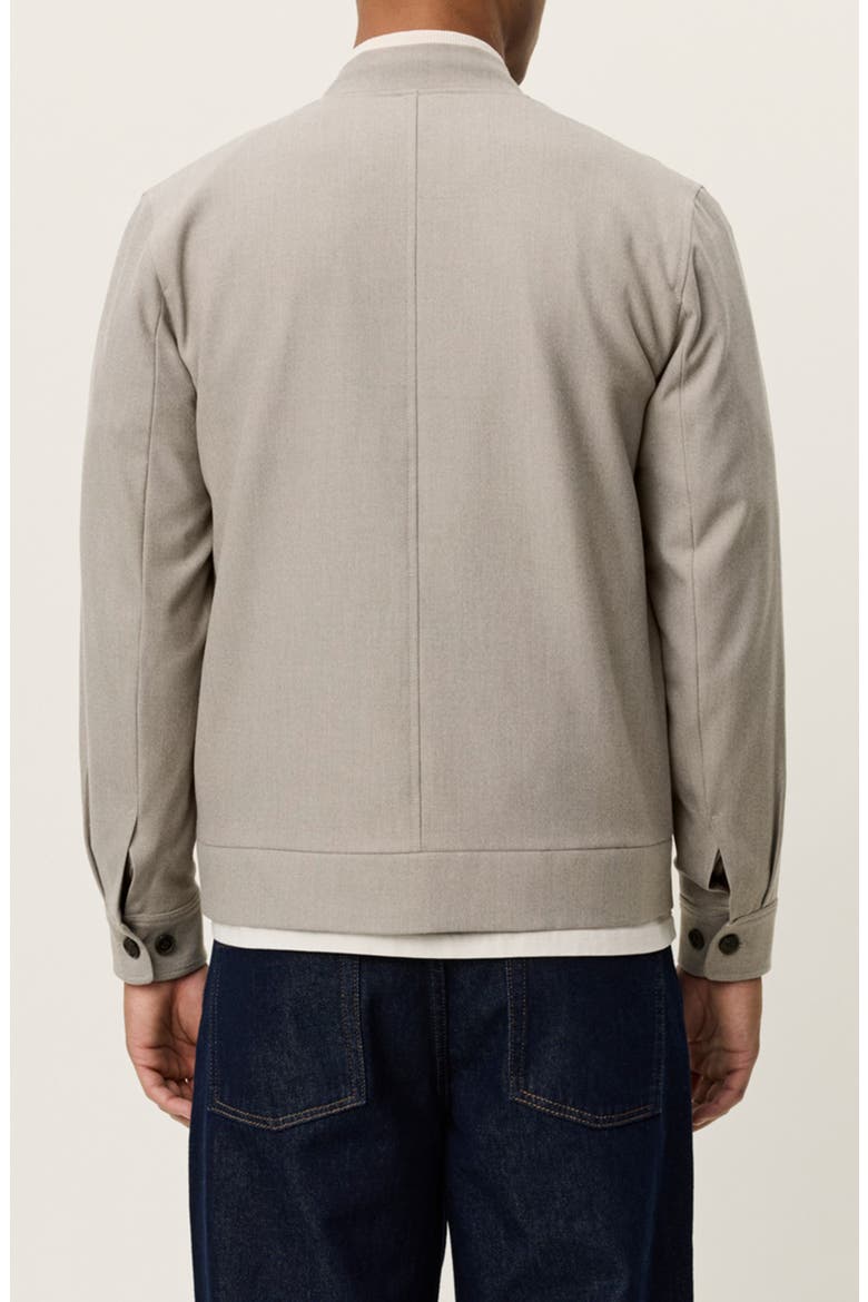Como Solid Bomber Jacket, Alternate, color, LAUREL OAK SAND