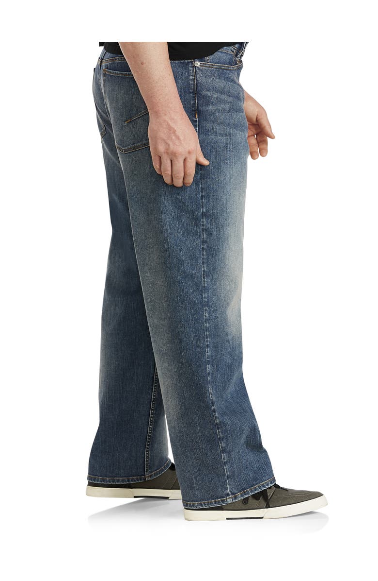 True Nation by DXL Big & Tall Loose Fit Jeans, Alternate, color, Down And Dirty Eco