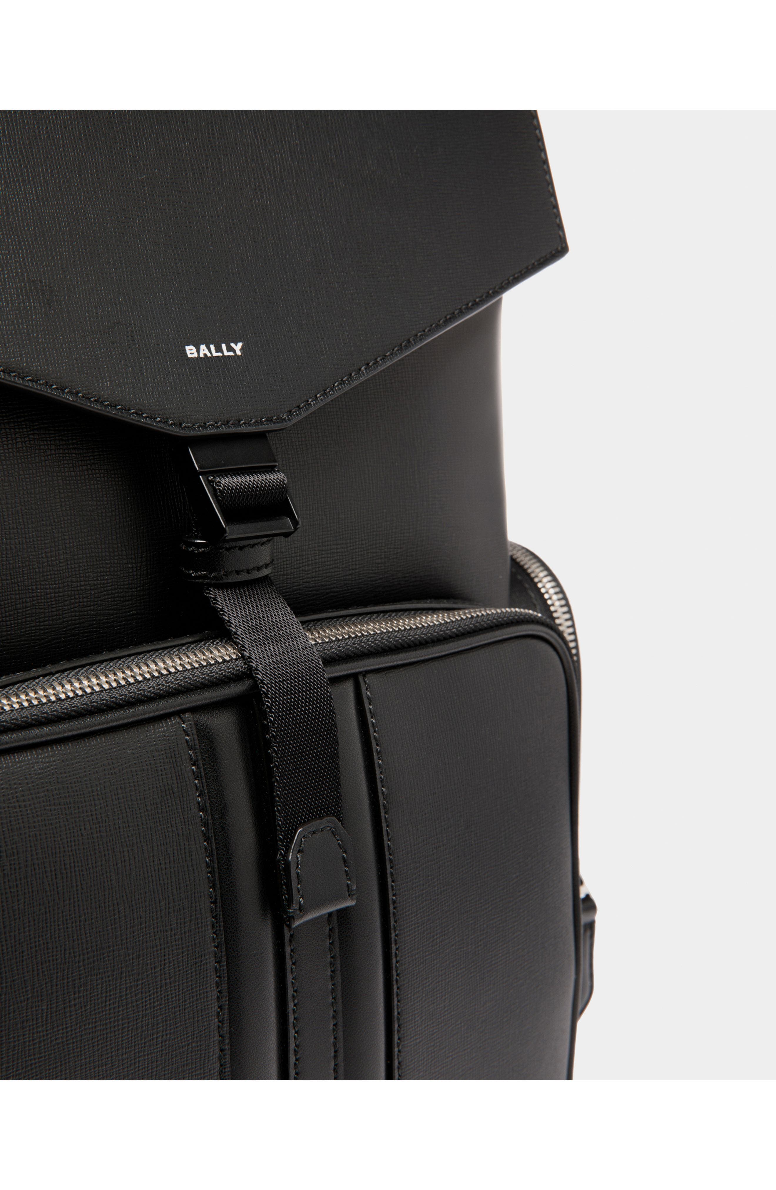 Bally Mythos Backpack, Alternate, color, Black