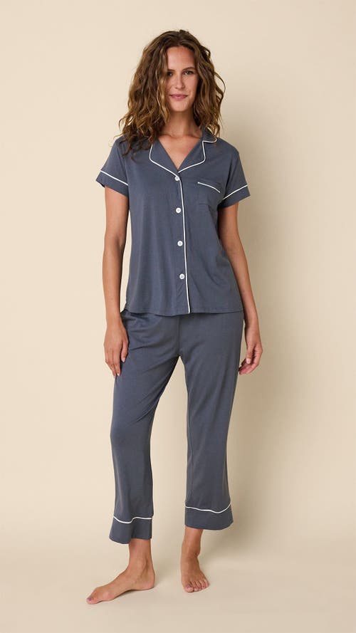 The Cat's Pajamas Pima Knit Capri Pajama Set