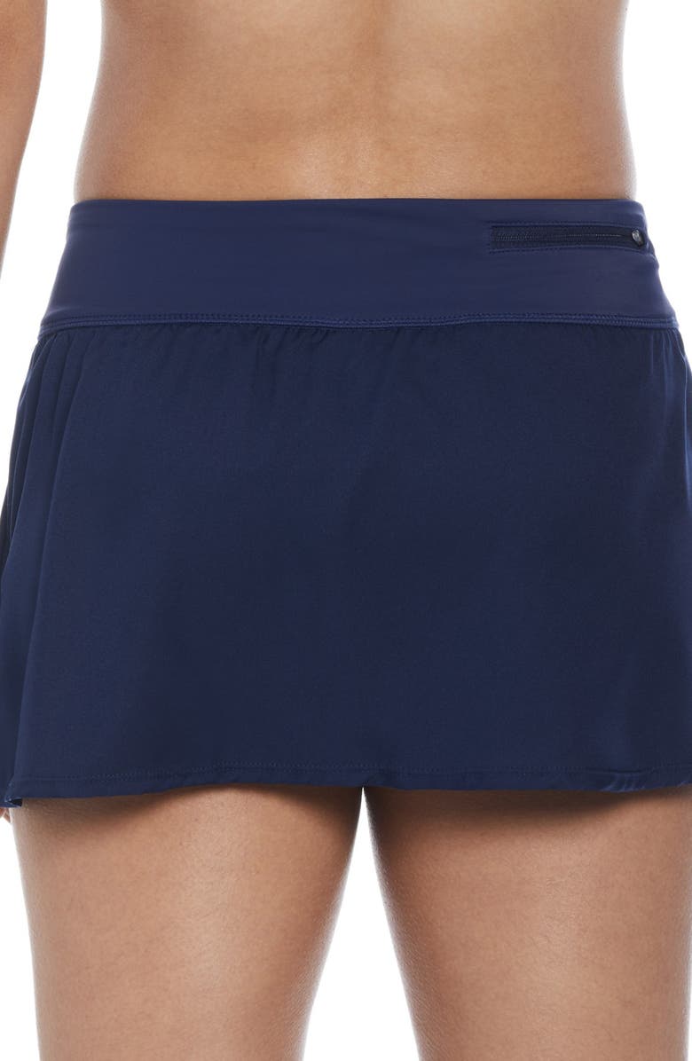 Nike Swim Board Skirt, Alternate, color, Midnight Navy