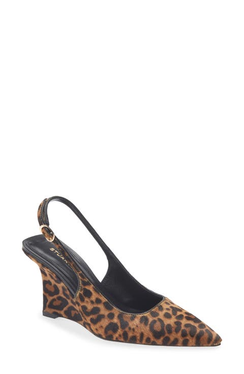 The Vinnie Genuine Calf Hair Slingback Pump (Women)