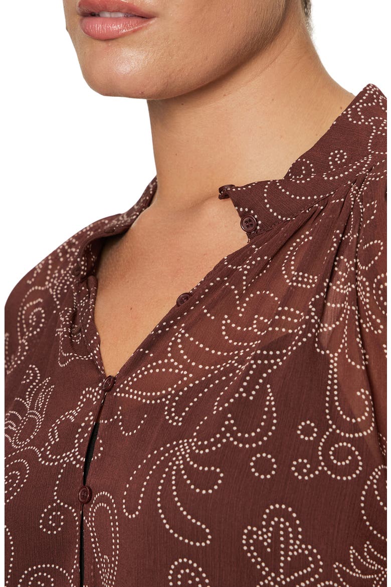 Keep Me Close Shirt, Alternate, color, BOHEME BROWN