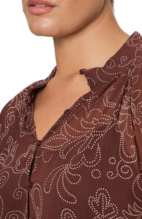 Sanctuary Keep Me Close Shirt In Brown