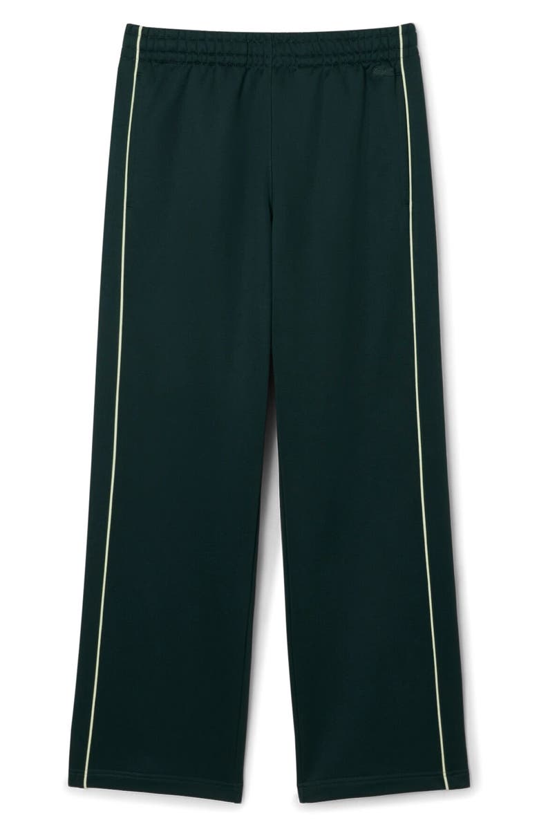 Lacoste Straight Leg Track Pants, Main, color, Forest Green