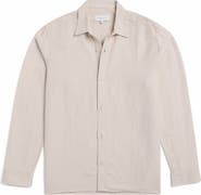 AUTO-REPLY™ Andrew Linen Blend Button-Up Shirt