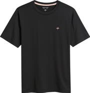 SANTO STUDIO Verona Tech Solid Black T-Shirt