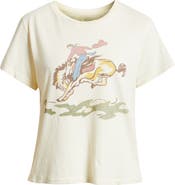 THE GREAT. Little Rider Cotton Graphic T-Shirt