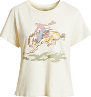 THE GREAT. Little Rider Cotton Graphic T-Shirt