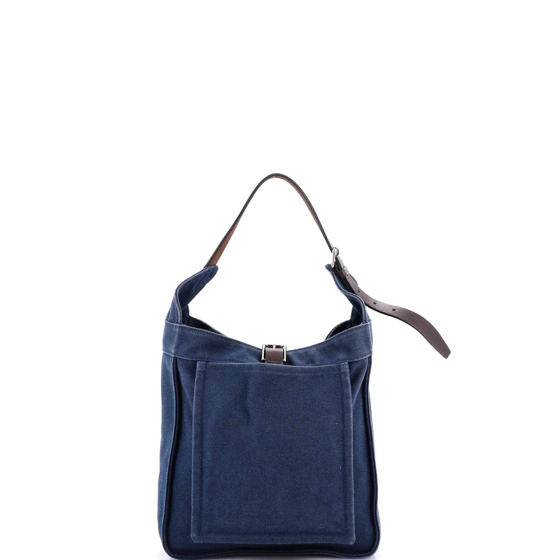 Pre-Owned Hermes Marwari Bag Clemence PM, Main, color, Bleu De Prusse