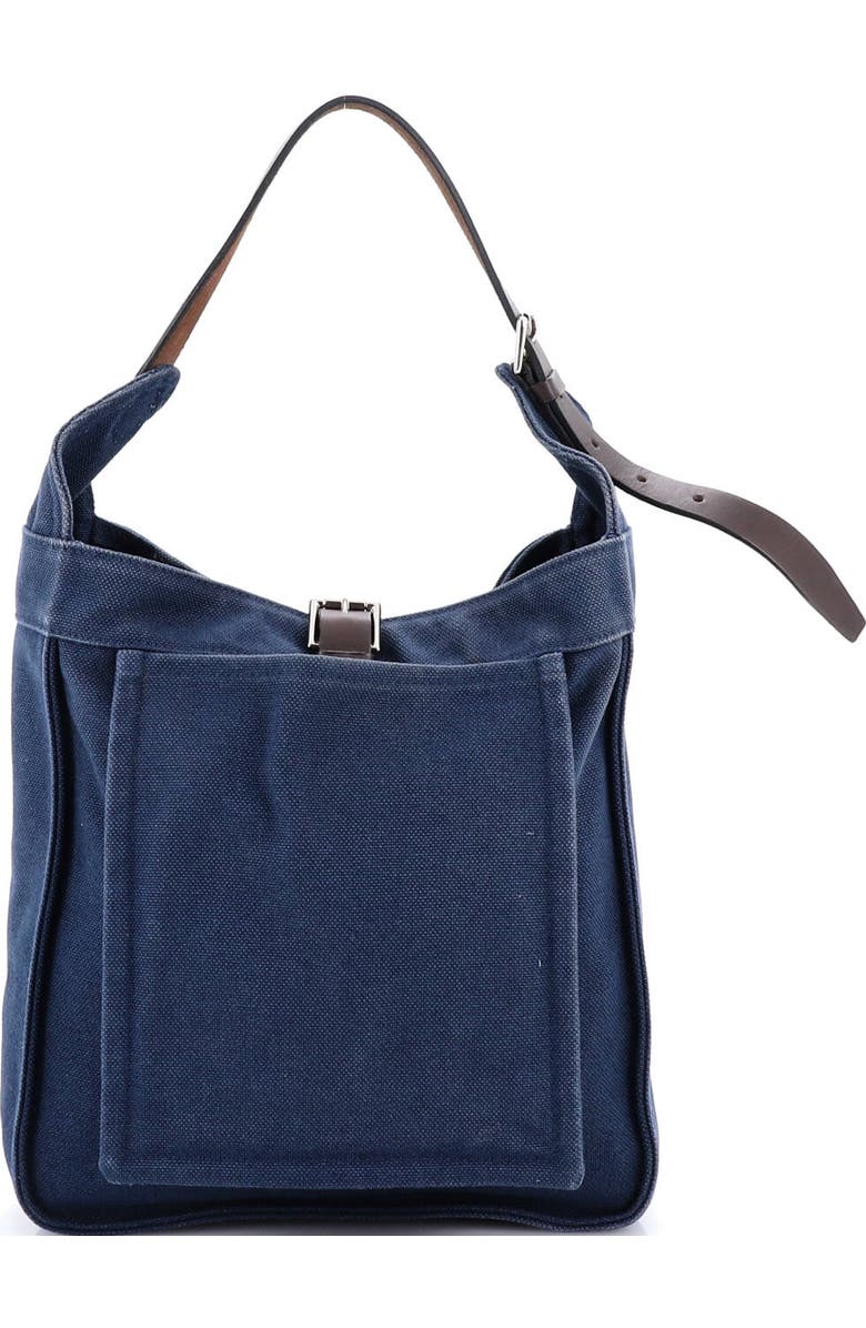 Pre-Owned Hermes Marwari Bag Clemence PM, Main, color, Bleu De Prusse