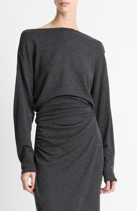 Ruched Drape Top
