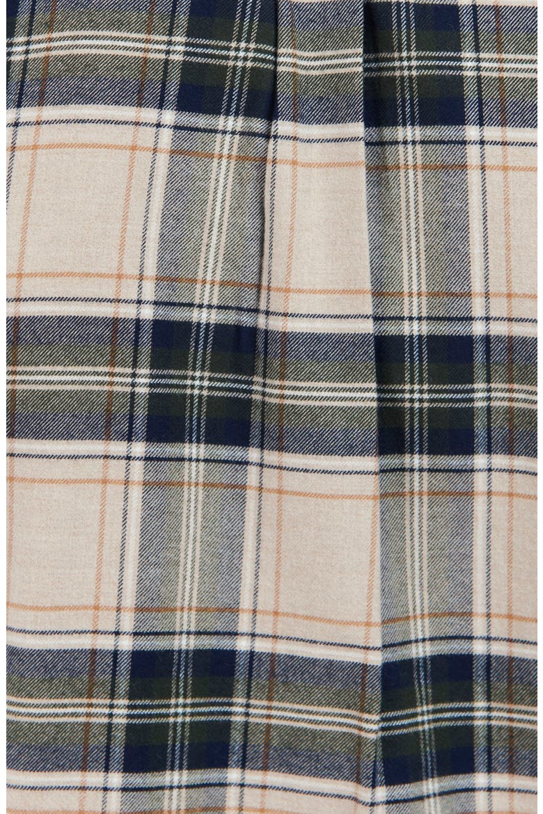Betsom Tailored Fit Plaid Cotton Button-Down Shirt, Alternate, color, STONE