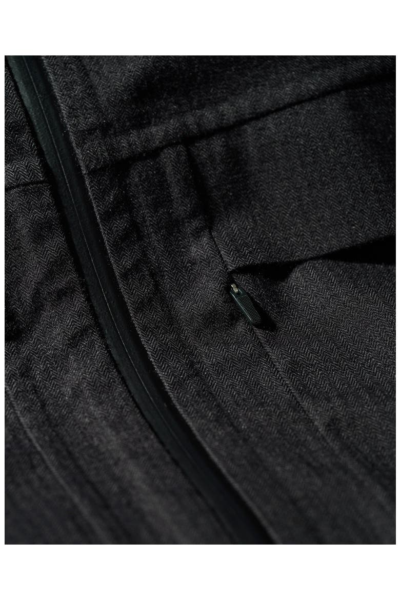 Commuter Water Resistant Field Coat, Alternate, color, BLACK