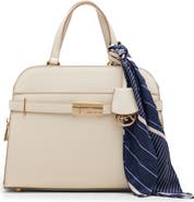 Anne Klein Medium Satchel with Scarf