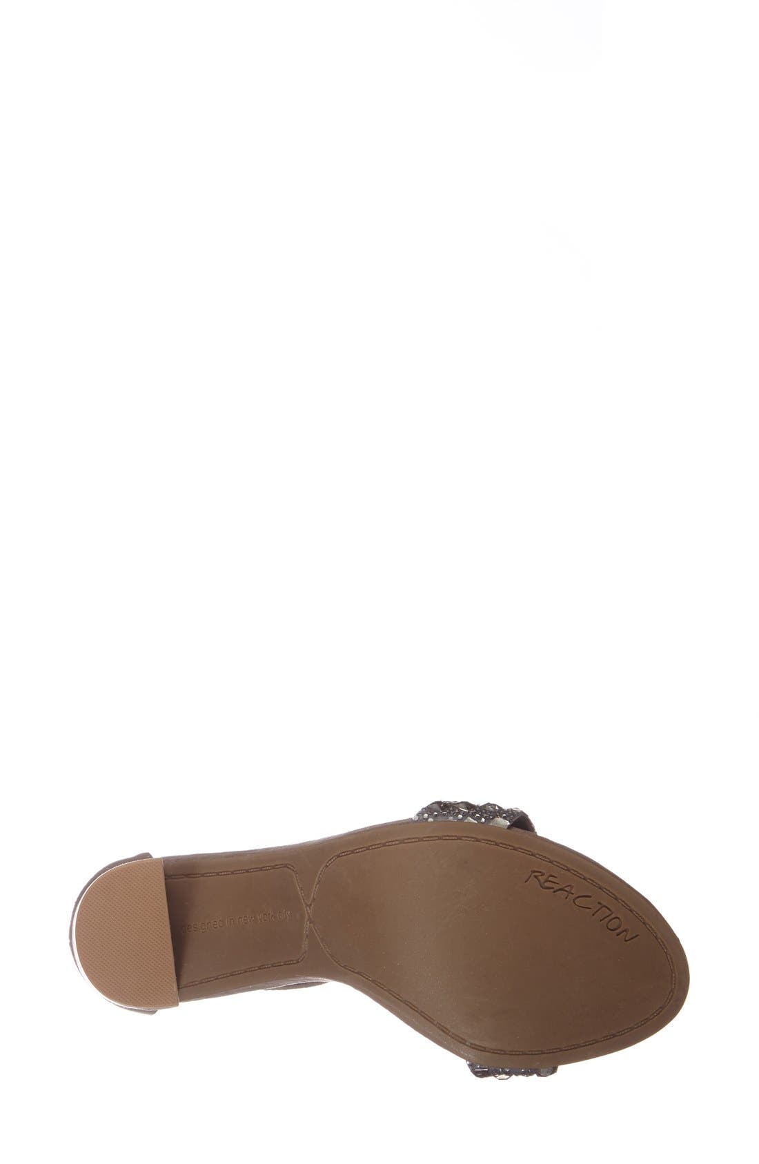 Kenneth Cole Reaction 'Tart Pie' Sandal, Alternate, color, TAUPE SUEDE
