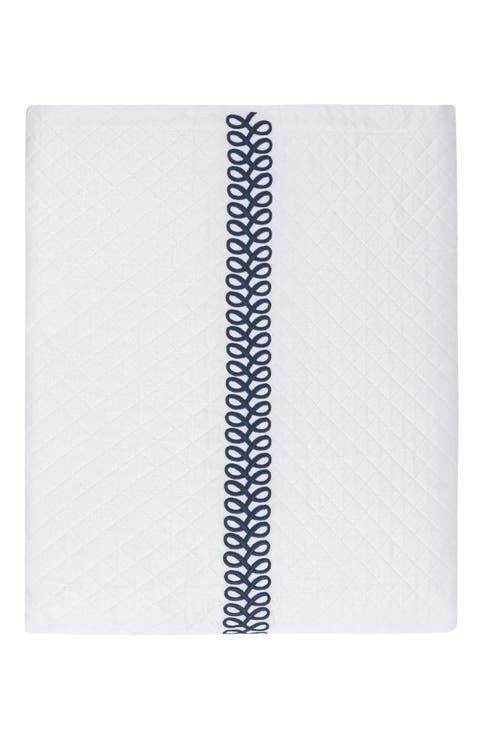Astor Braid Matelassé Coverlet