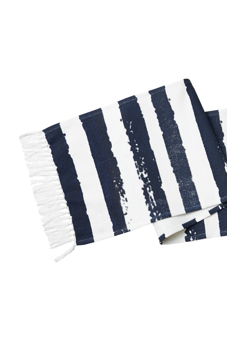 carol & frank Langley Indigo Table Runner 14" x 72", Alternate, color, Blue