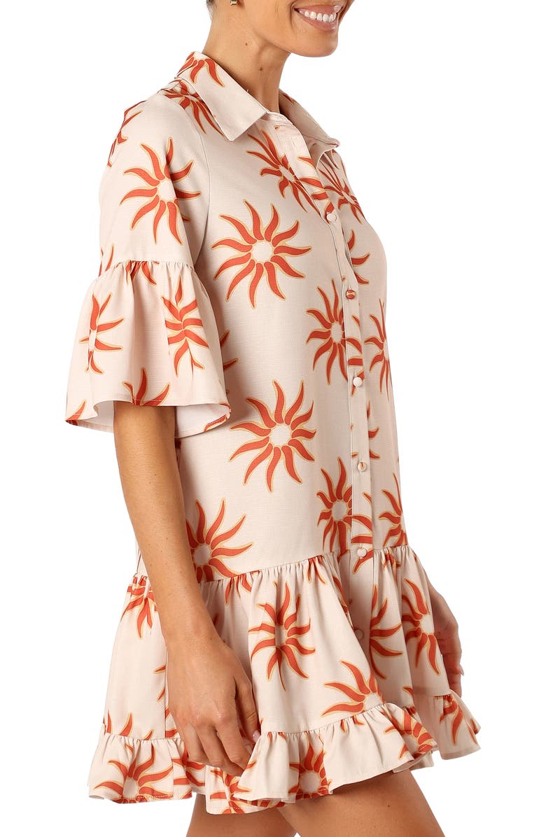 Petal & Pup Ren Mini Shirtdress, Alternate, color, Soleil