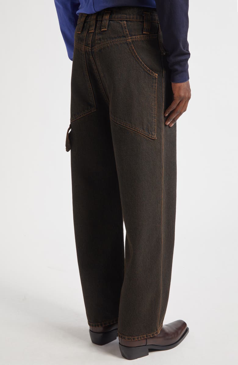 Eckhaus Latta Baggy Jeans, Alternate, color, Mud