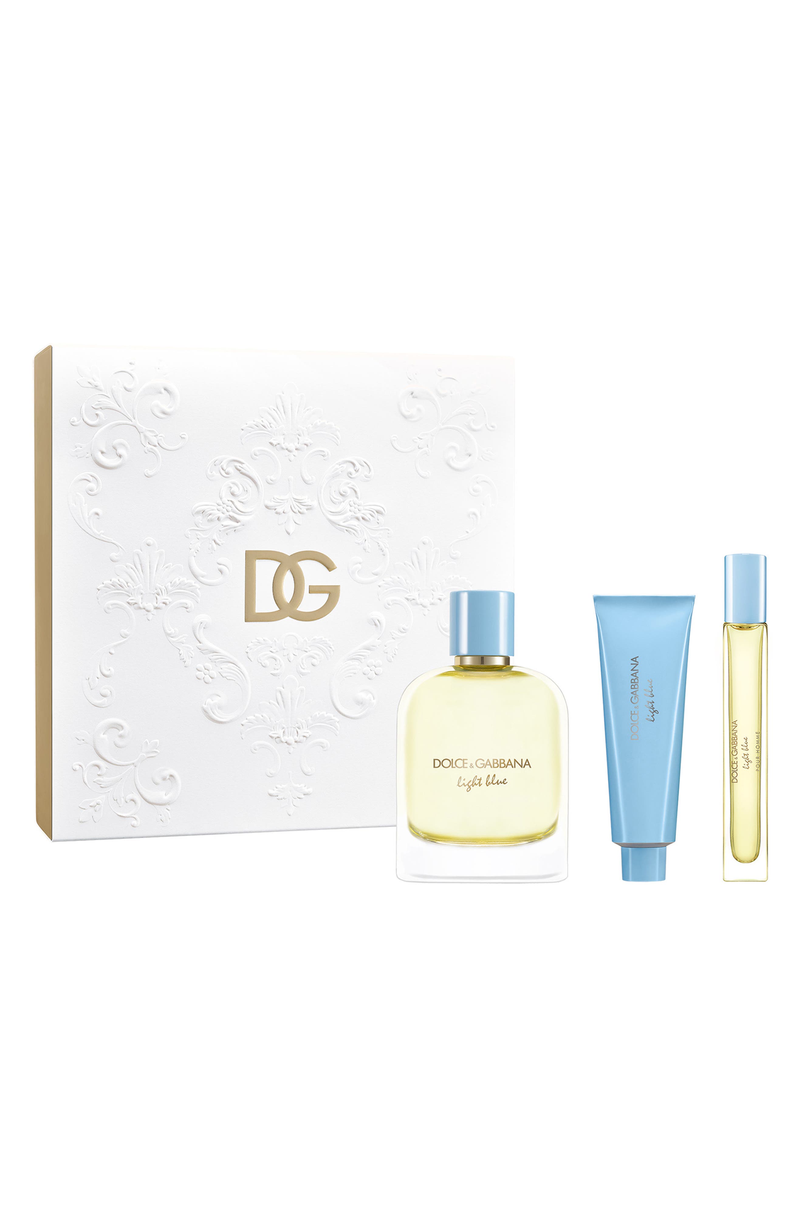 Dolce&Gabbana Light Blue Pour Homme Eau de Parfum 3-Piece Gift Set