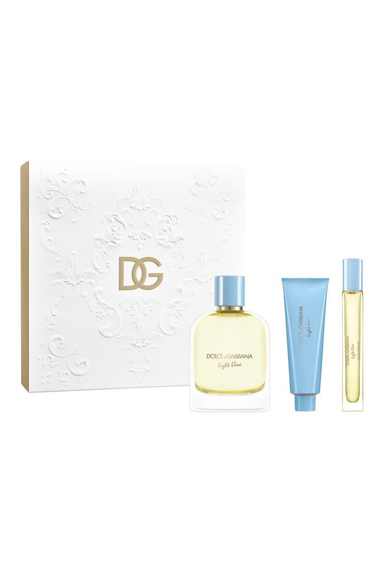Light Blue Pour Homme Eau de Parfum 3-Piece Gift Set, Main, color, NO COLOR